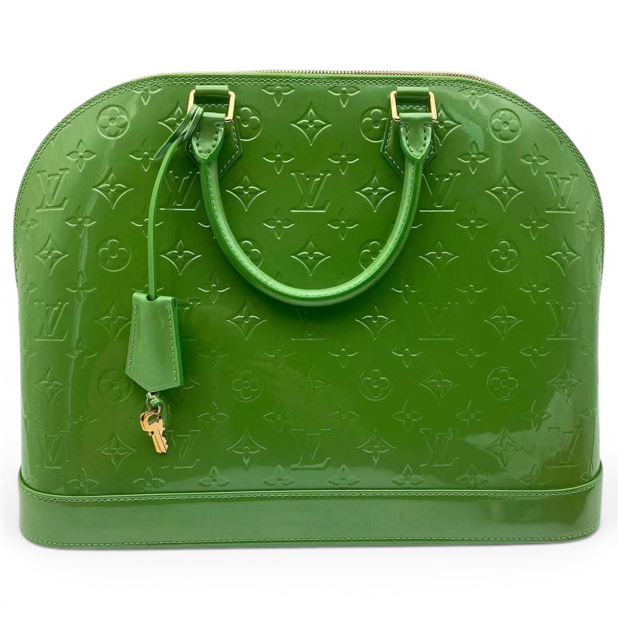 Alma patent leather handbag