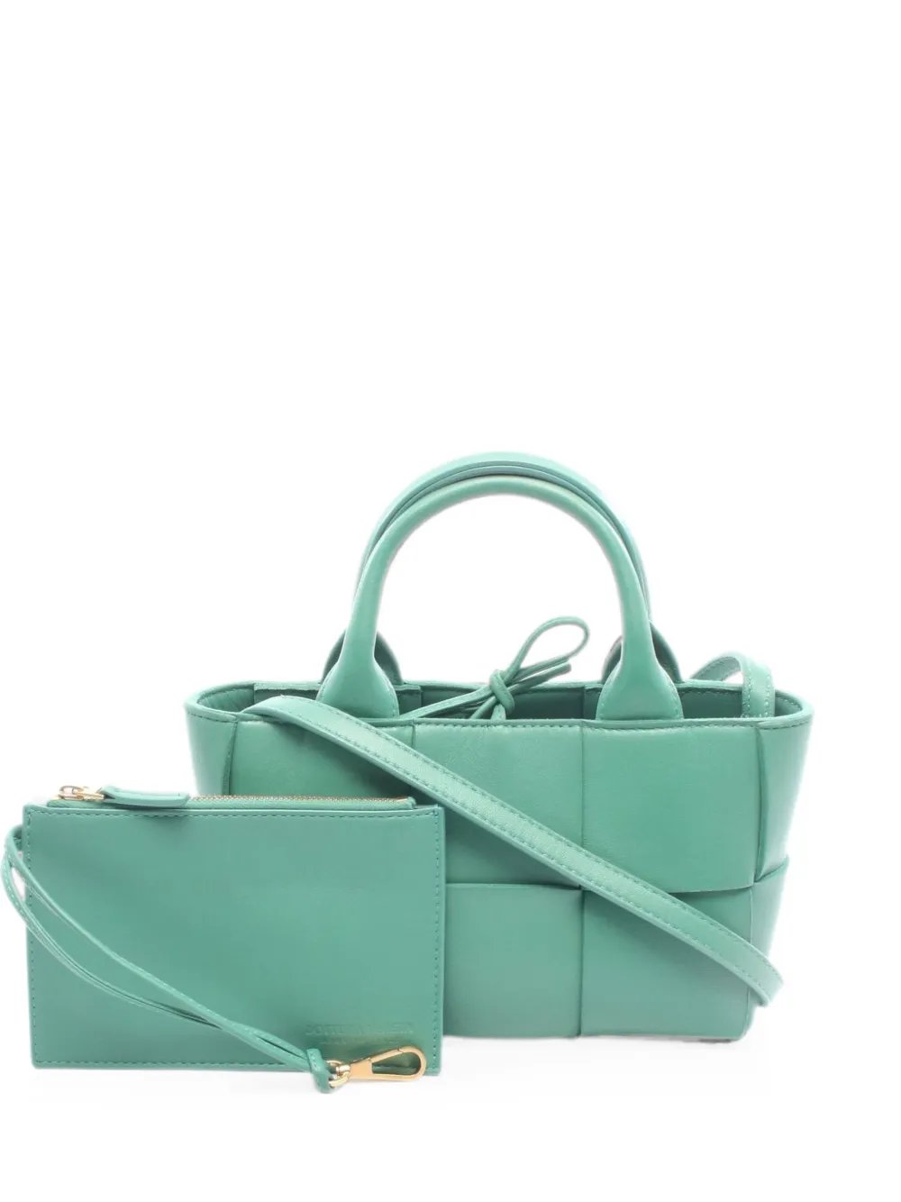 2000s Arco calf leather tote bag