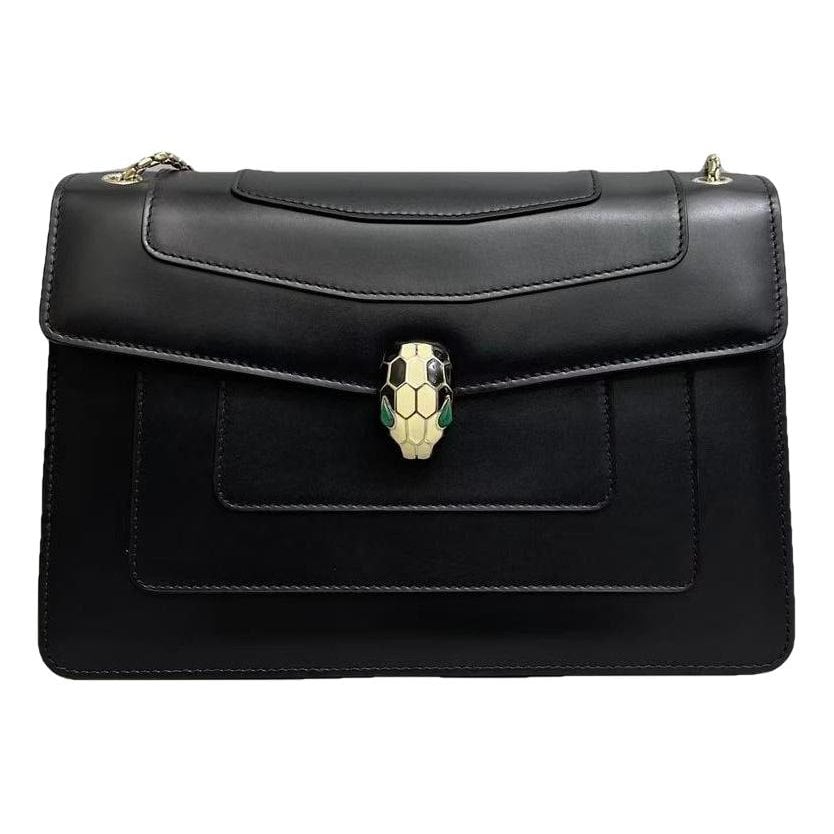 Bvlgari Serpenti leather crossbody bag