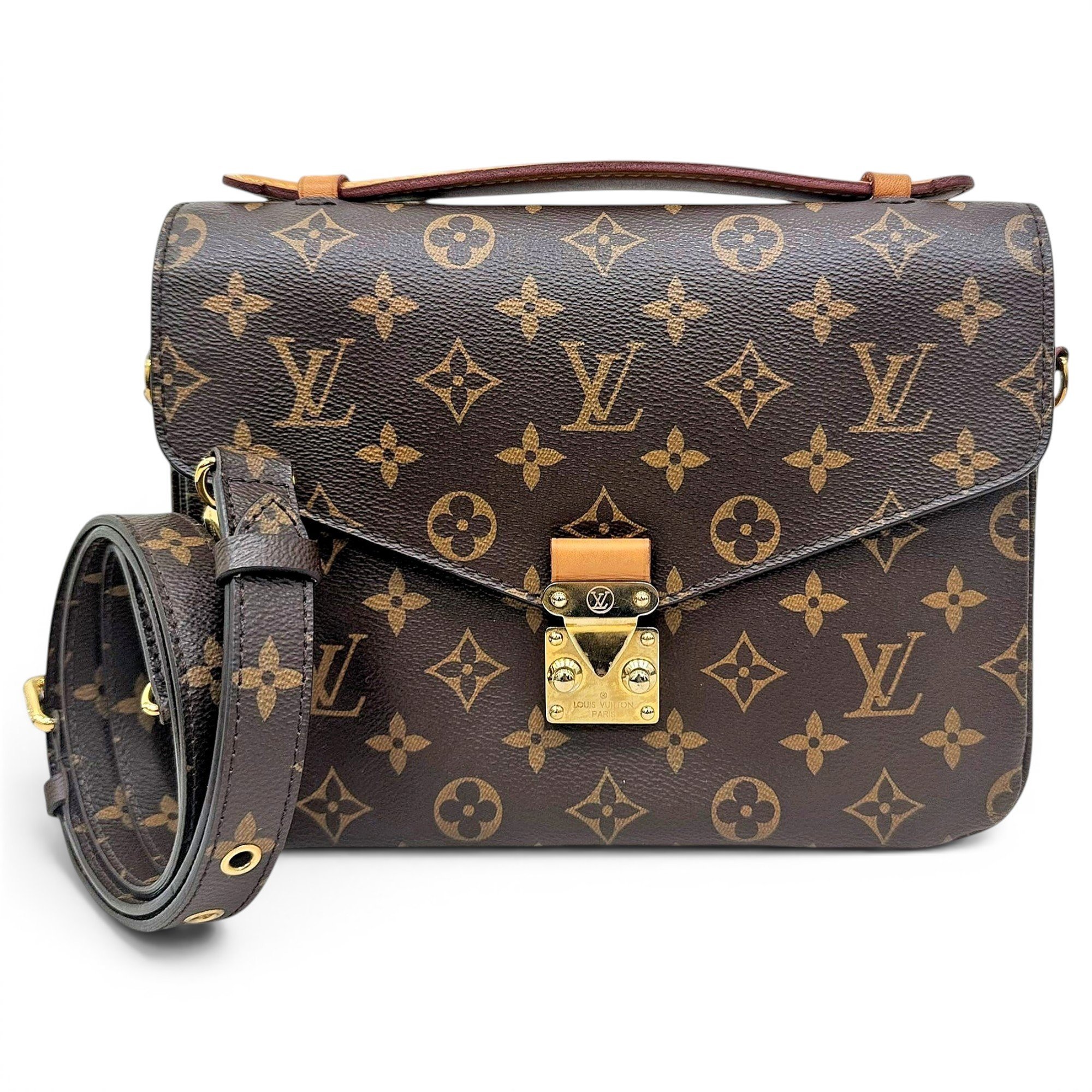 Metis leather crossbody bag