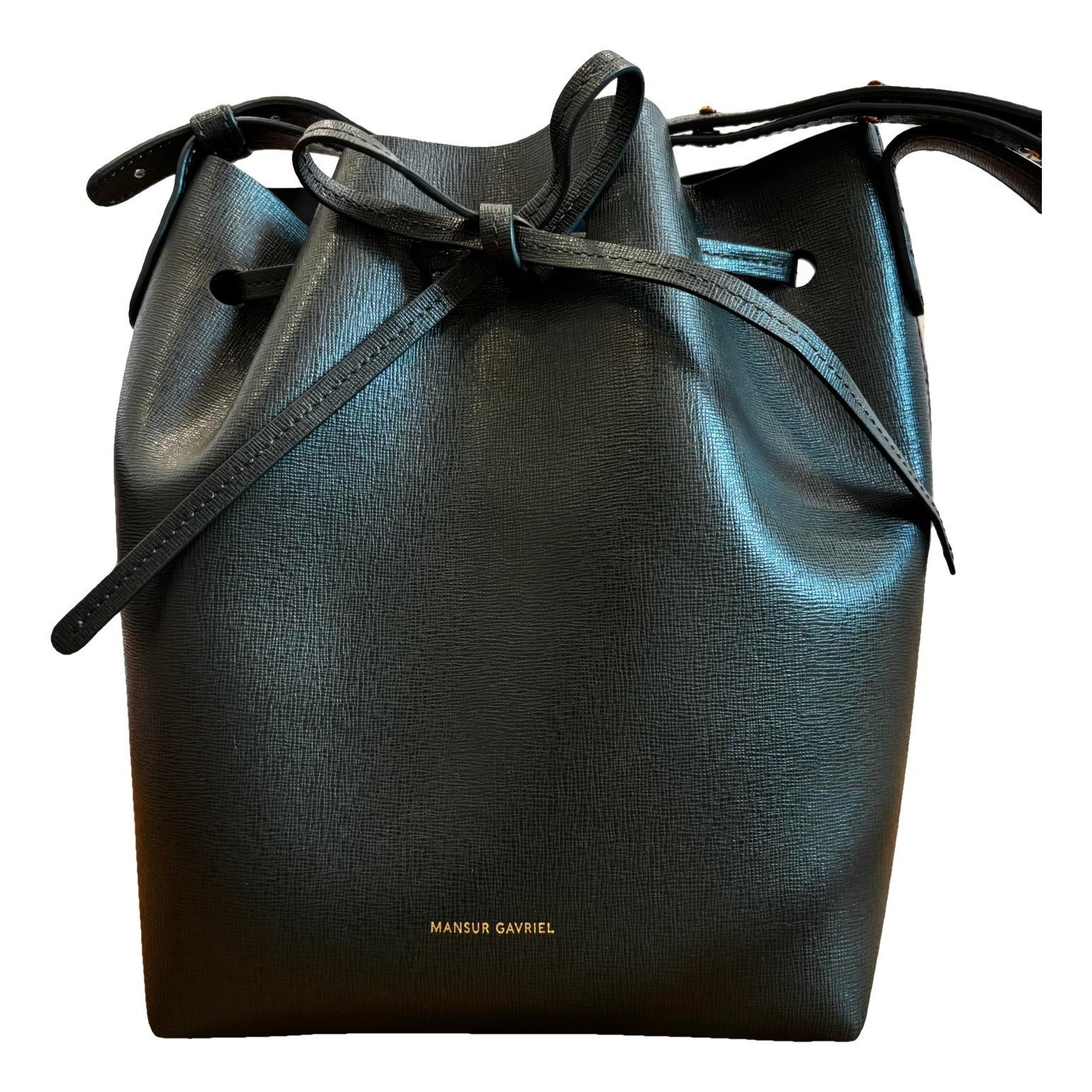Mansur Gavriel Bucket leather bag