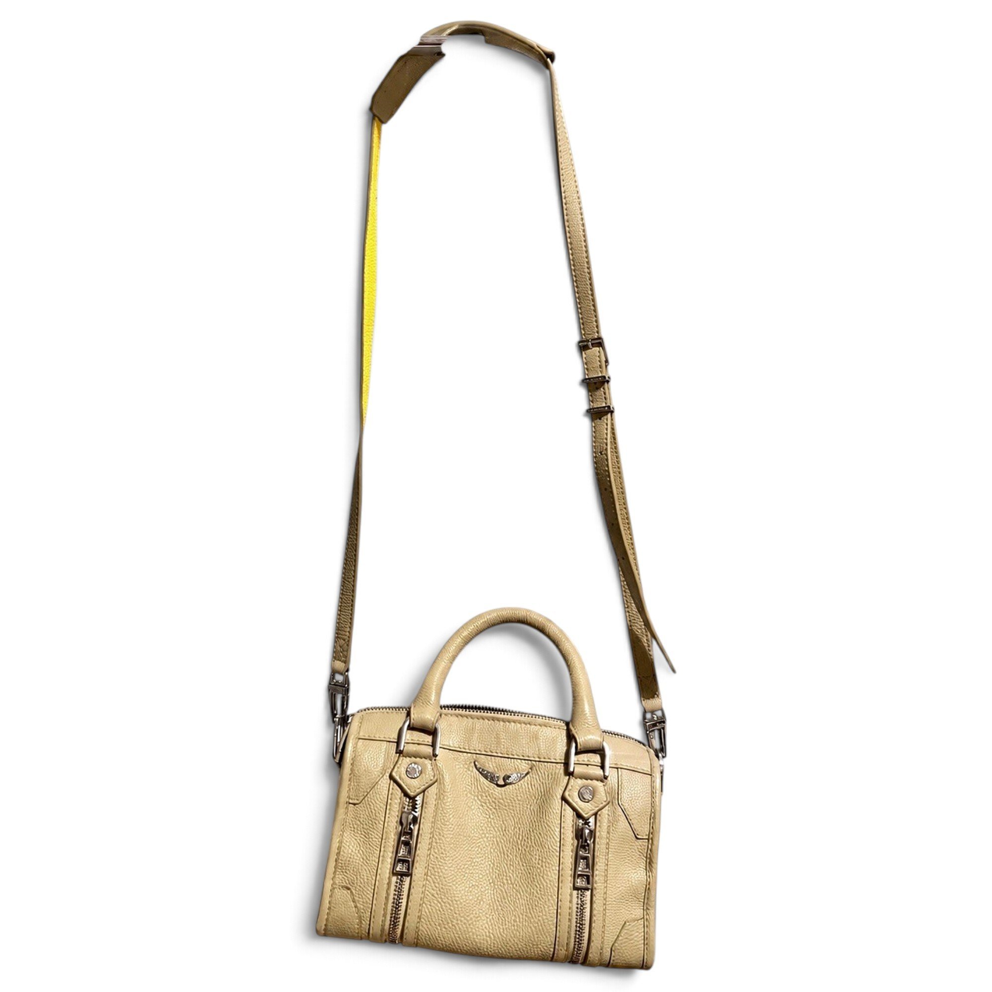 Sunny leather bowling bag