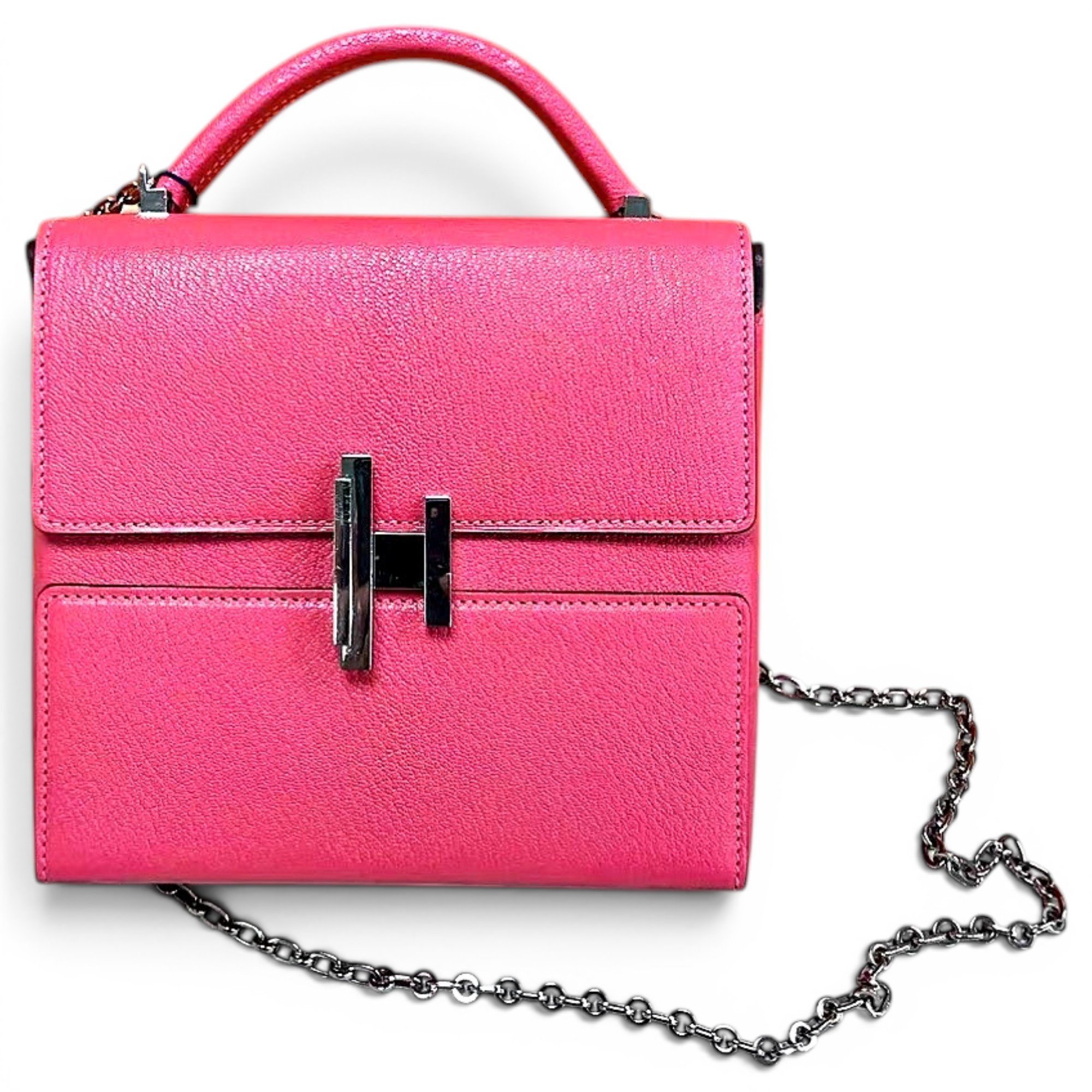 Cinhetic leather handbag
