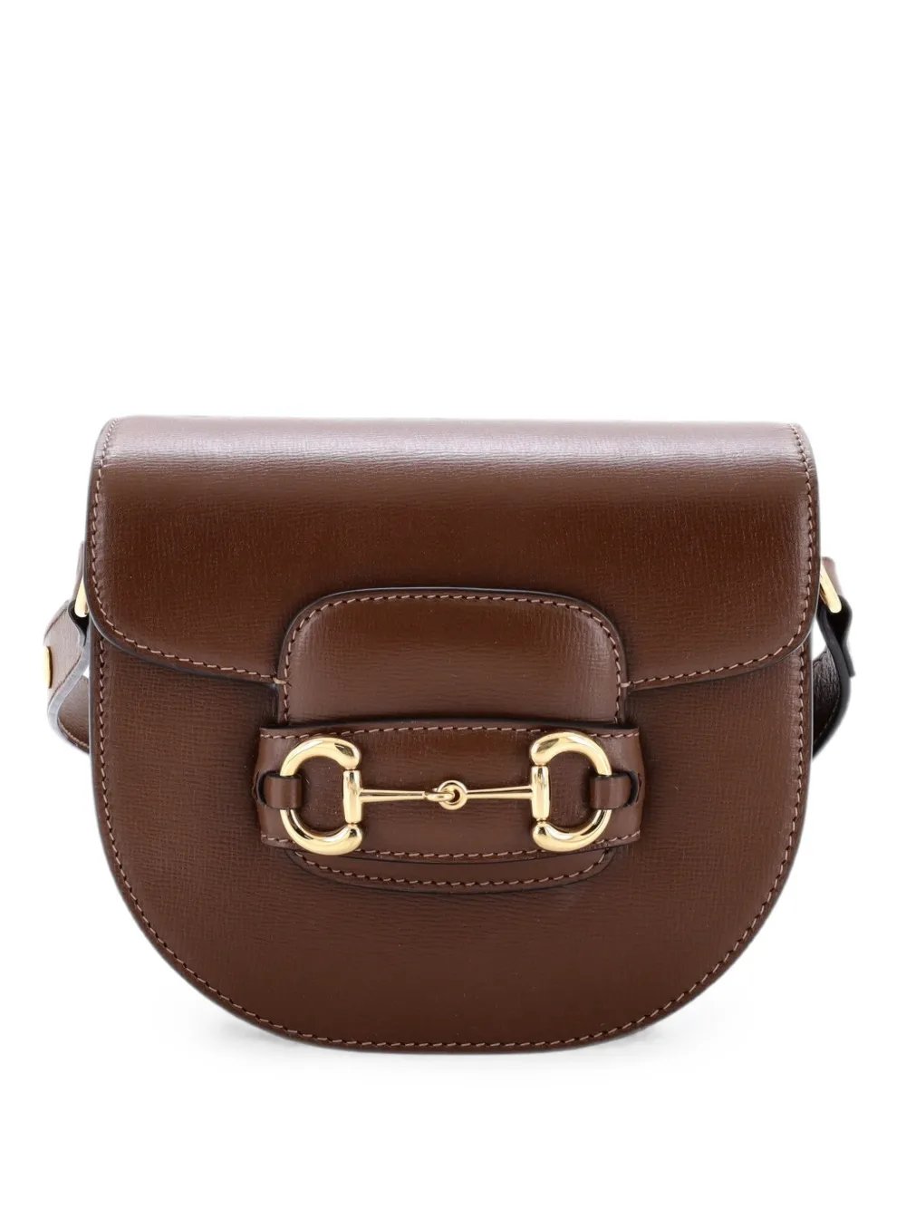 Horsebit 1955 Rounded Shoulder Bag Leather Mini crossbody bag