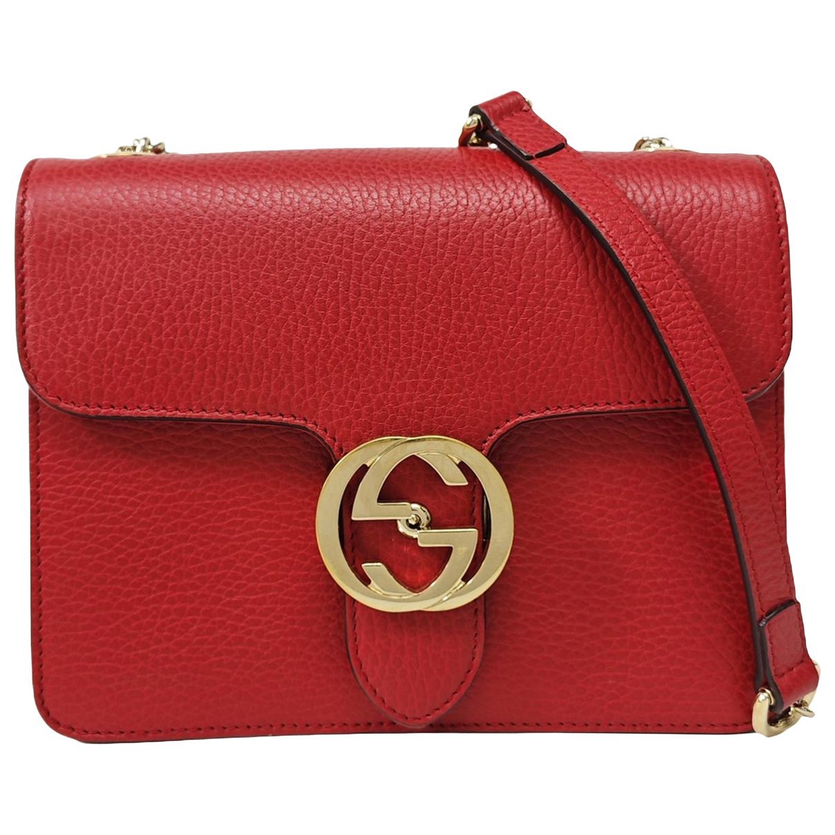 Leather crossbody bag