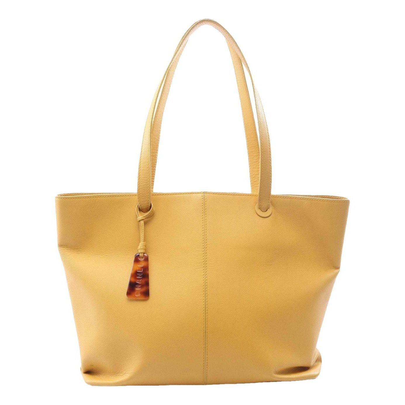 Leather tote