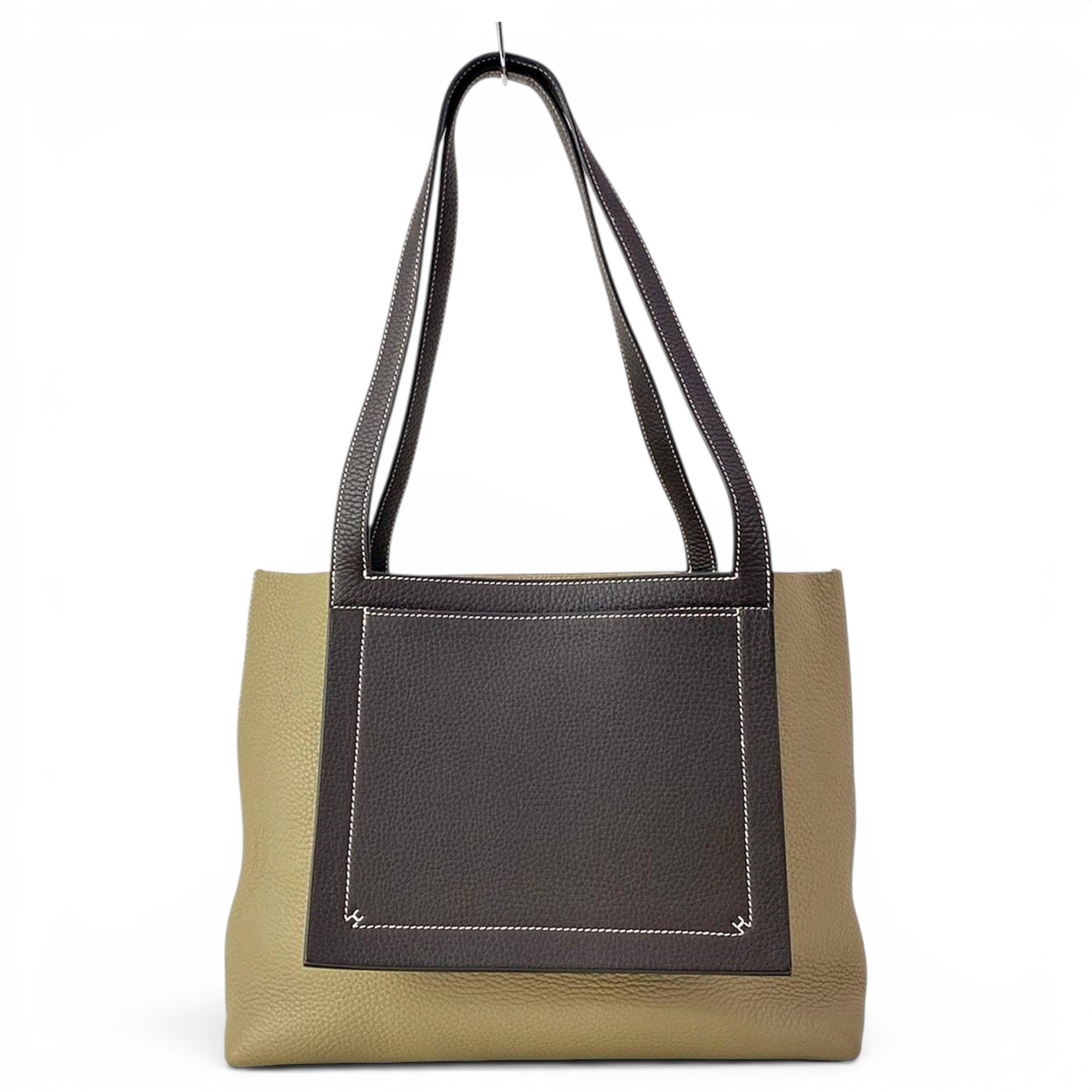 Leather tote