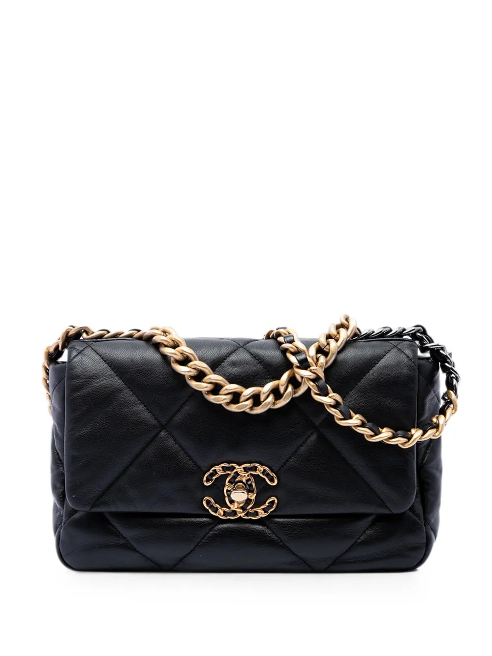 2020 Medium Lambskin 19 Flap satchel