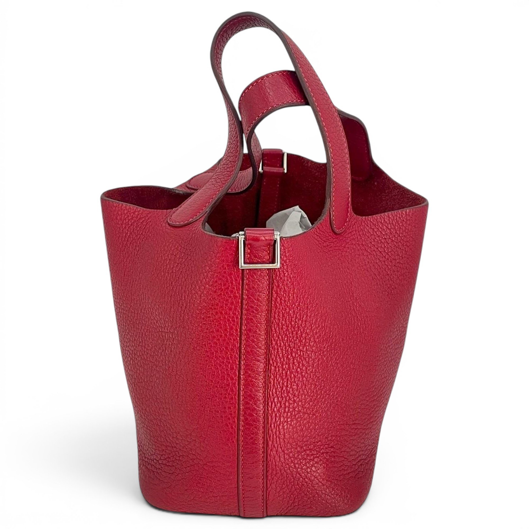 Picotin leather handbag