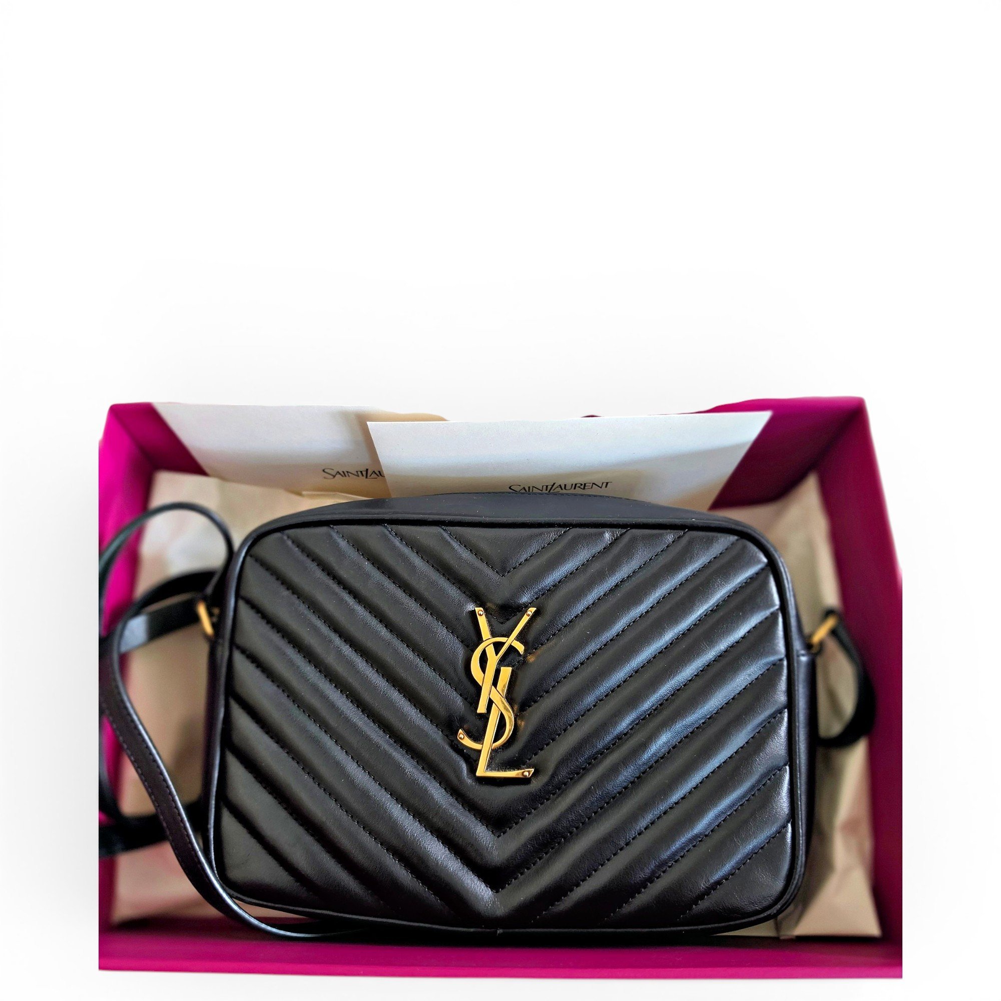 Leather crossbody bag