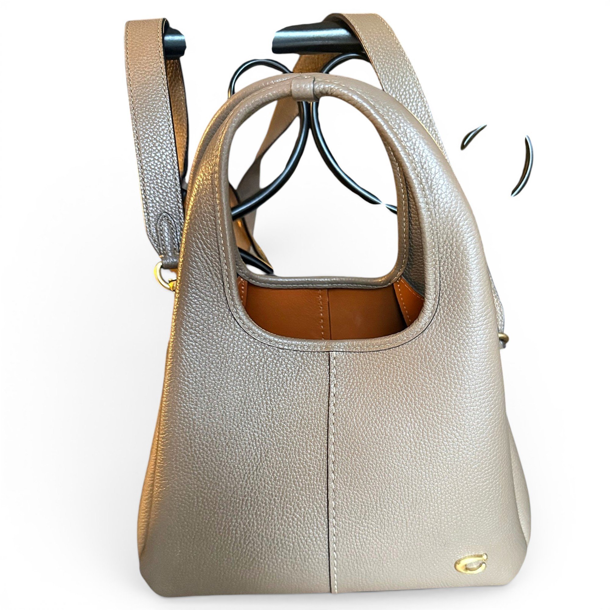 Leather crossbody bag