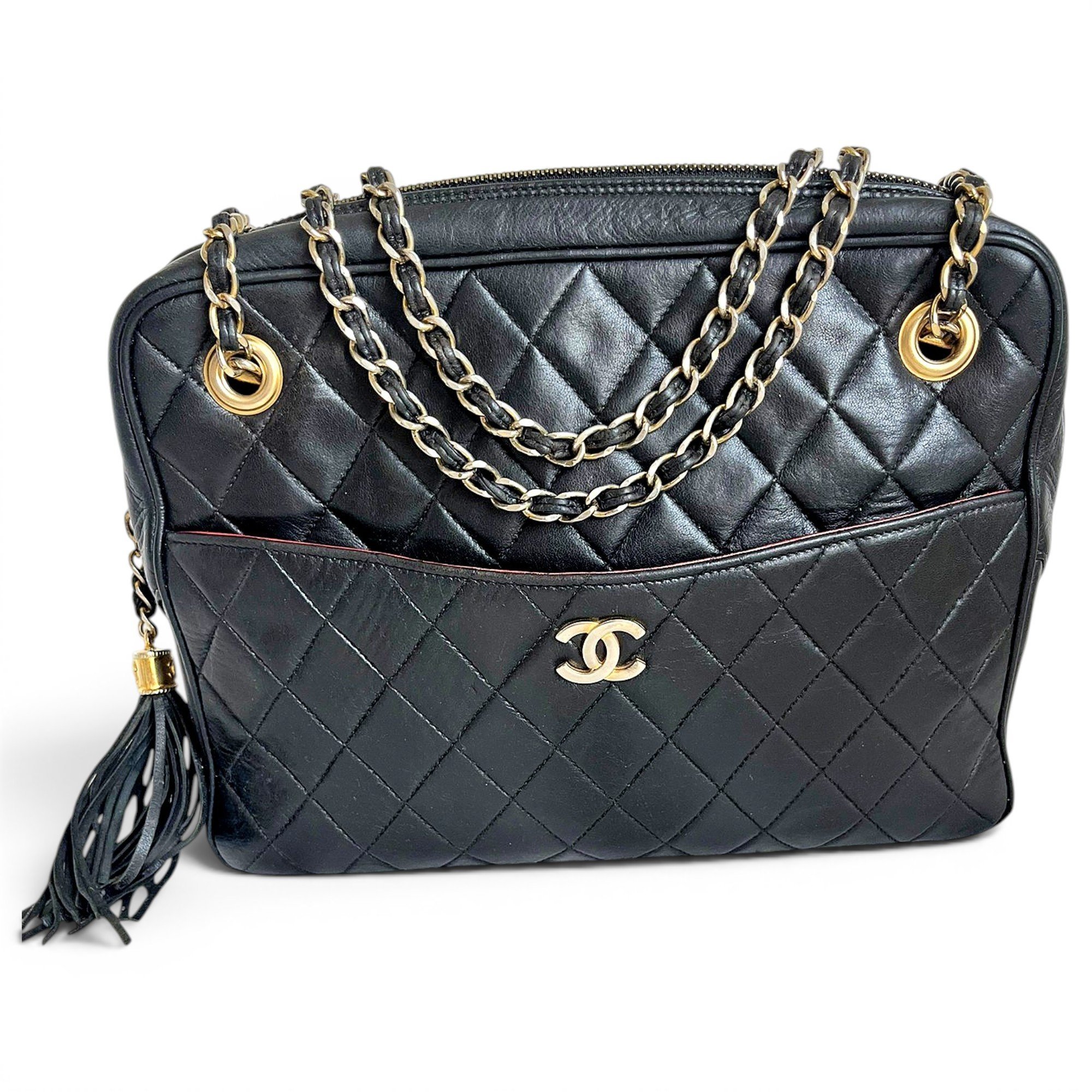 Leather crossbody bag