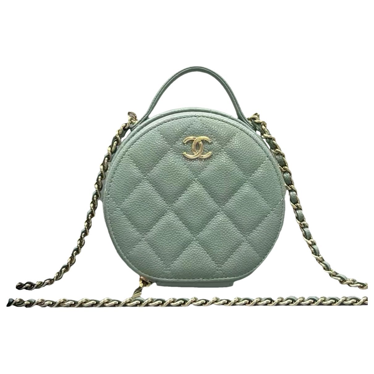 Vanity leather mini bag