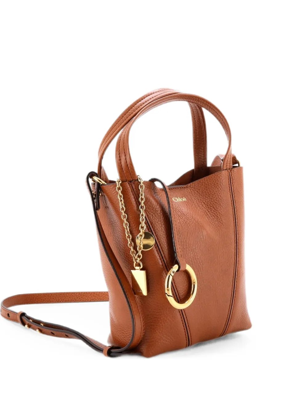 Chloe Spin Tote Leather Small crossbody bag