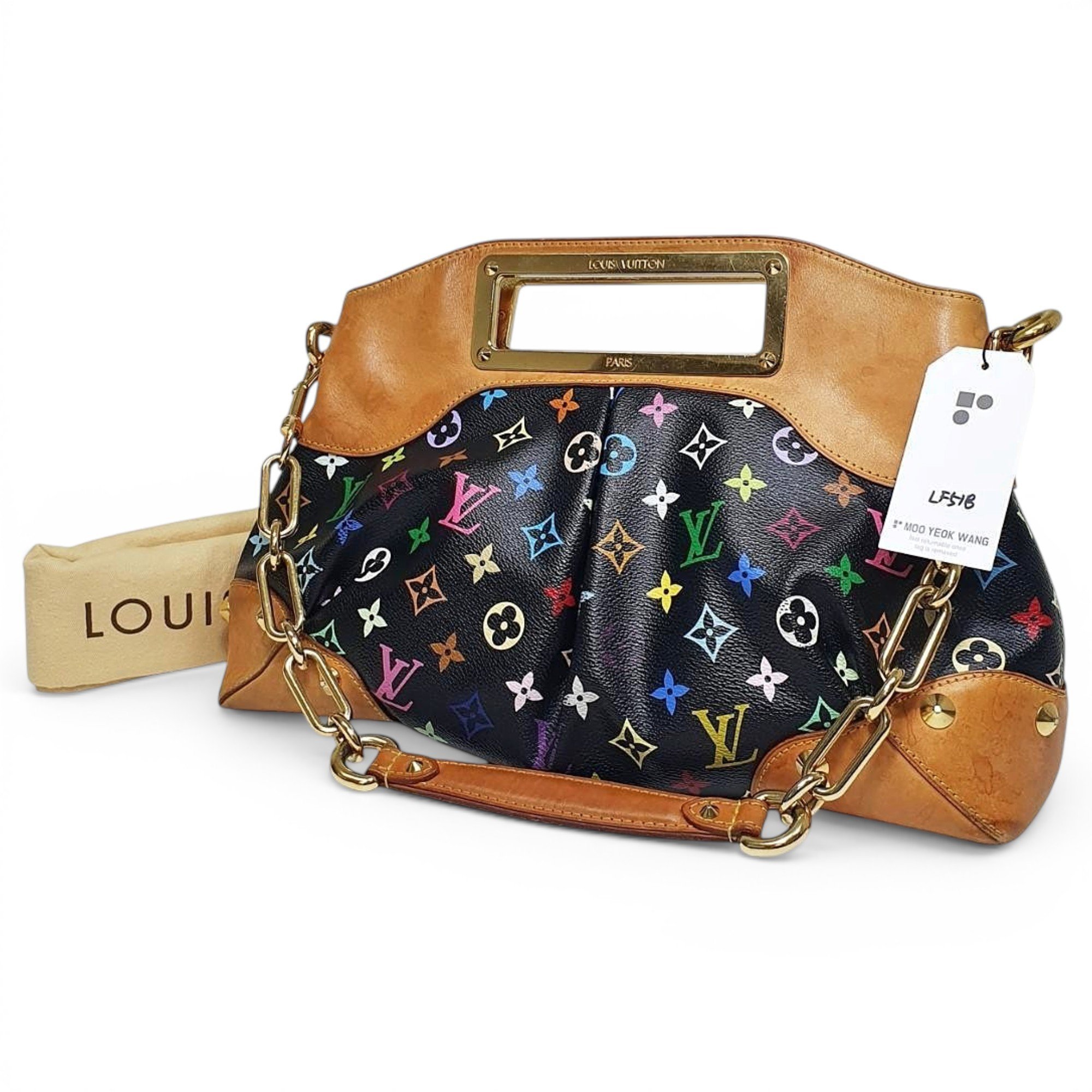 Leather handbag