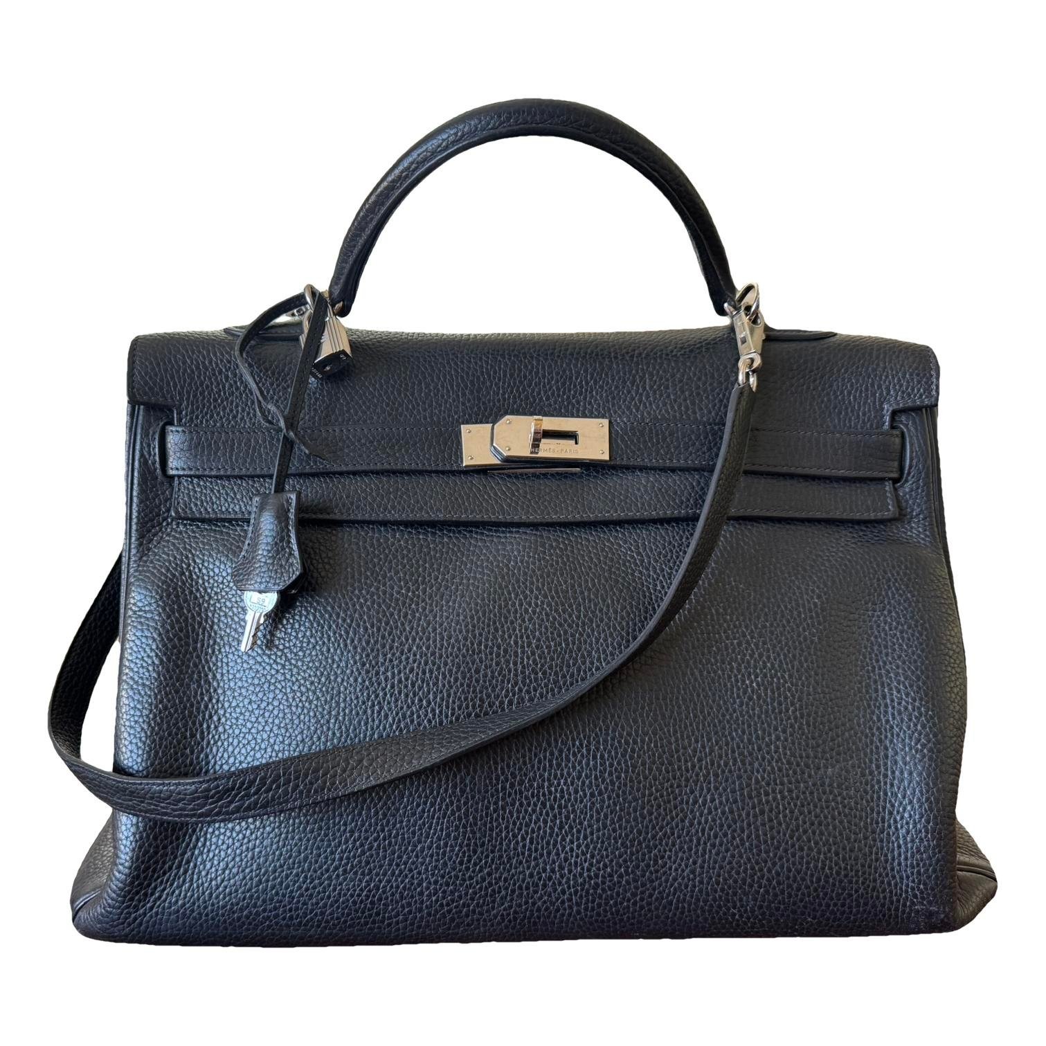 Kelly 40 leather handbag