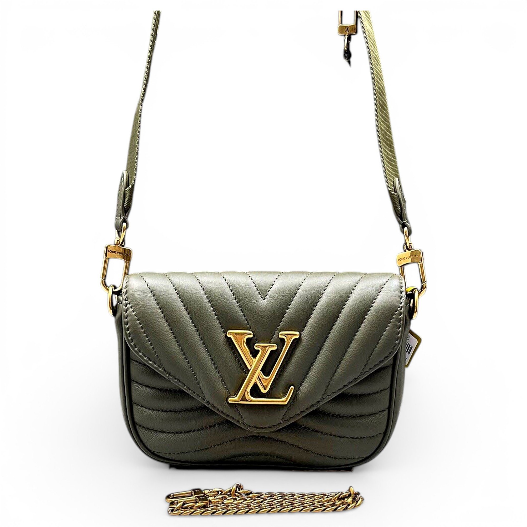 Multi-Pochette New Wave leather handbag
