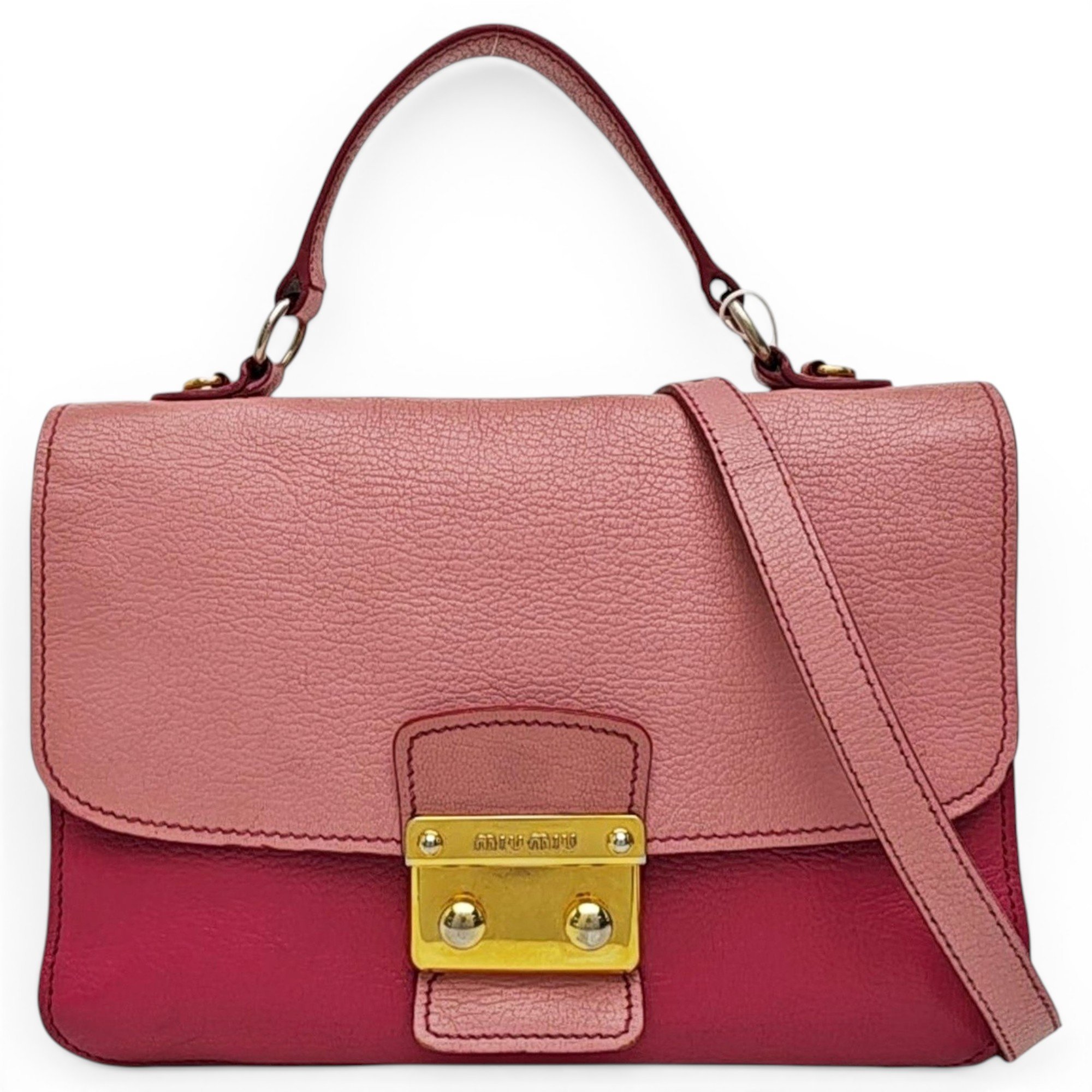 Leather handbag