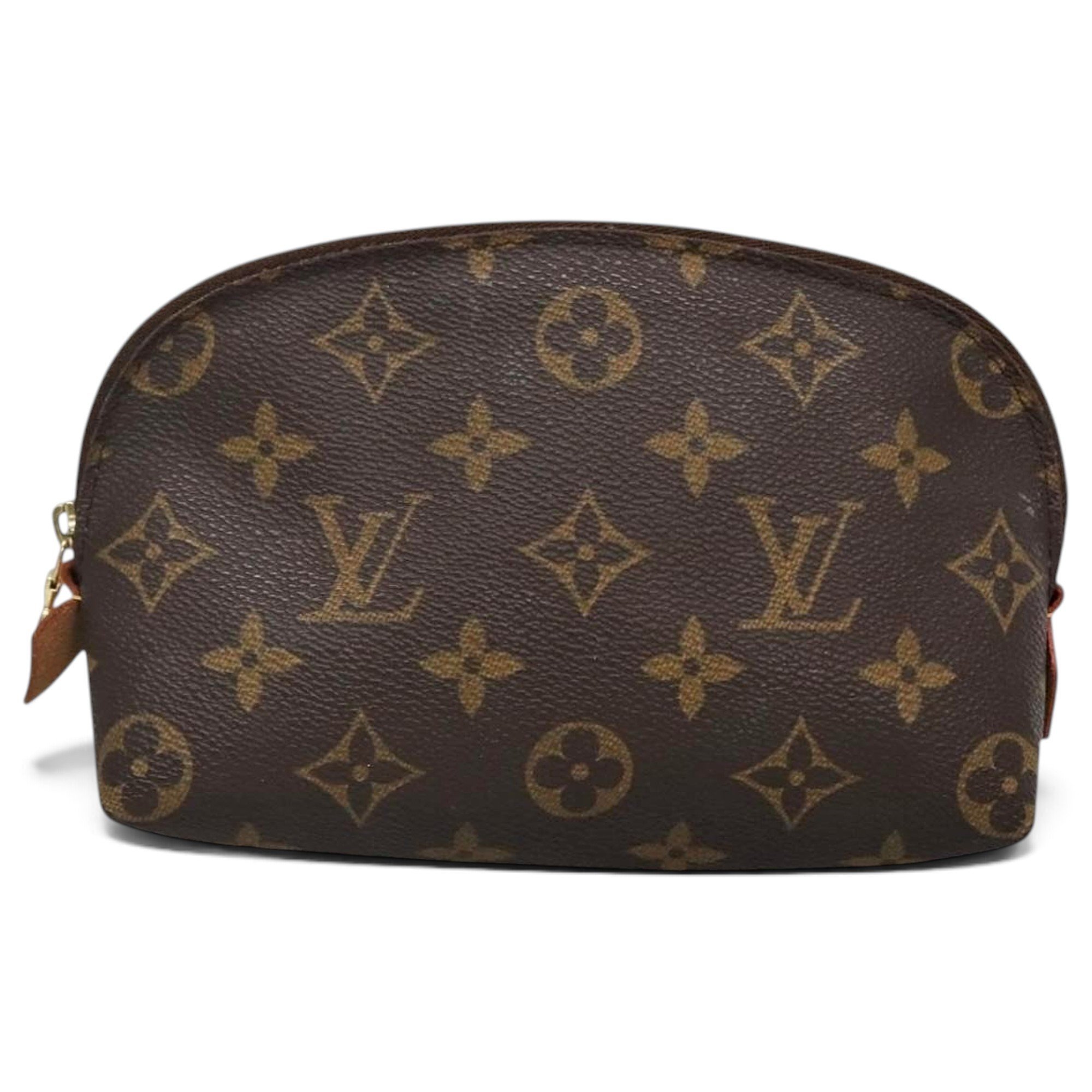 Leather vanity case