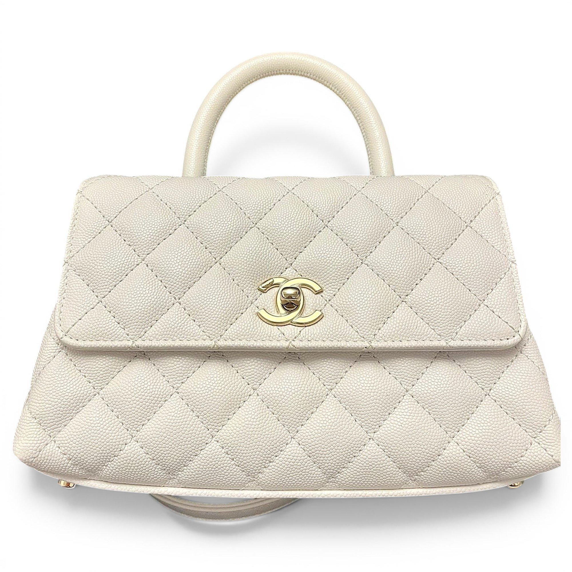 Coco Handle leather handbag