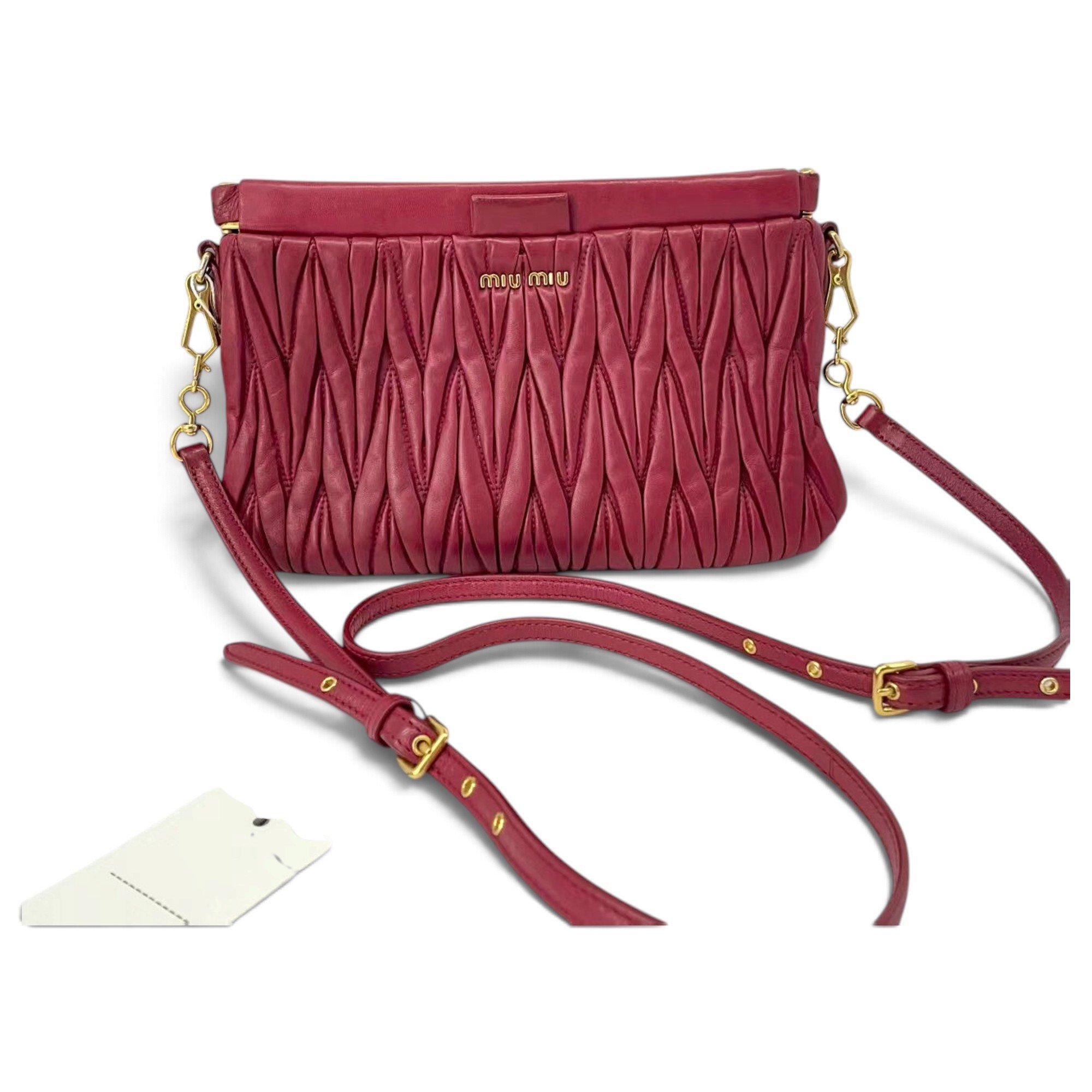 Leather crossbody bag