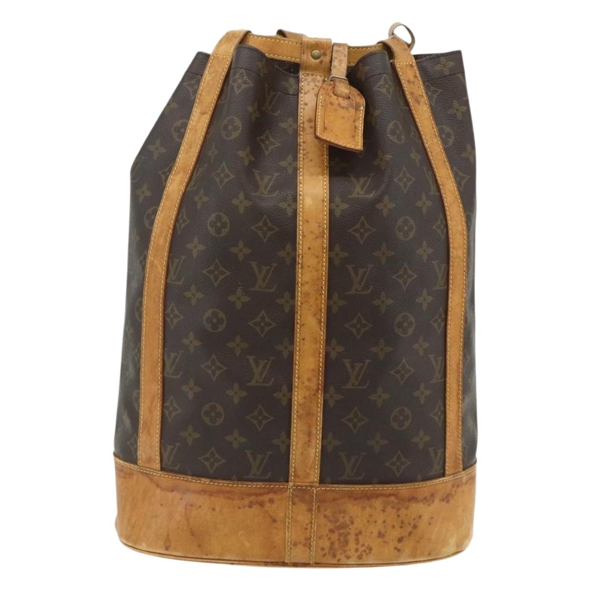 Randonnée leather handbag