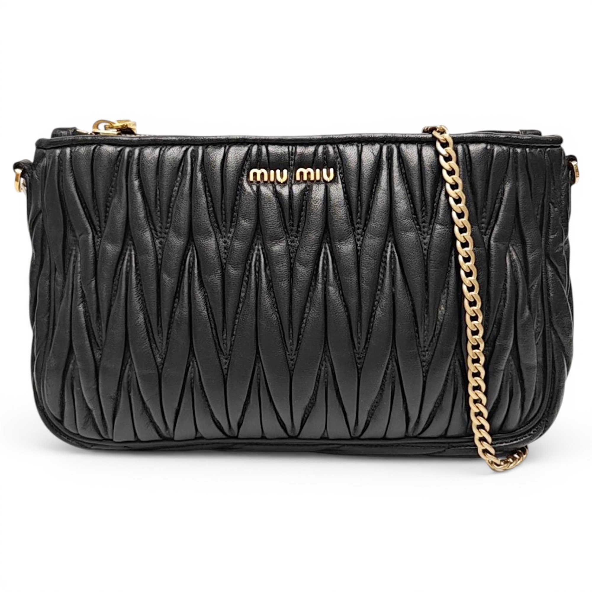 Caprice leather crossbody bag