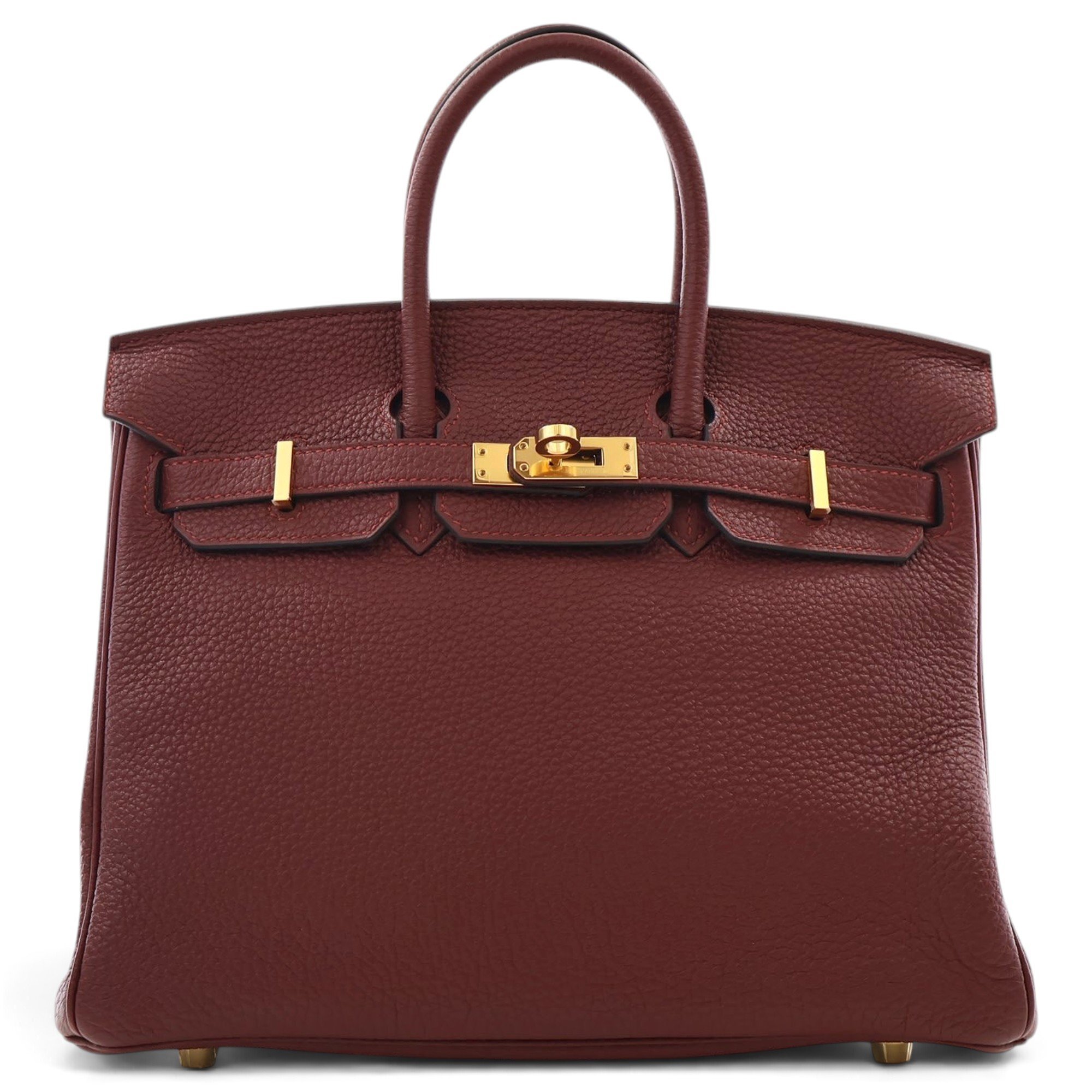 Birkin 25 leather tote