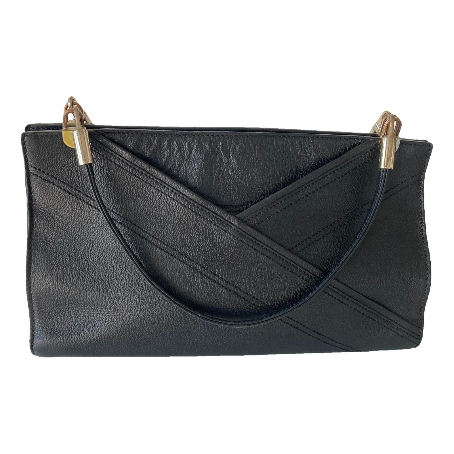 Leather tote