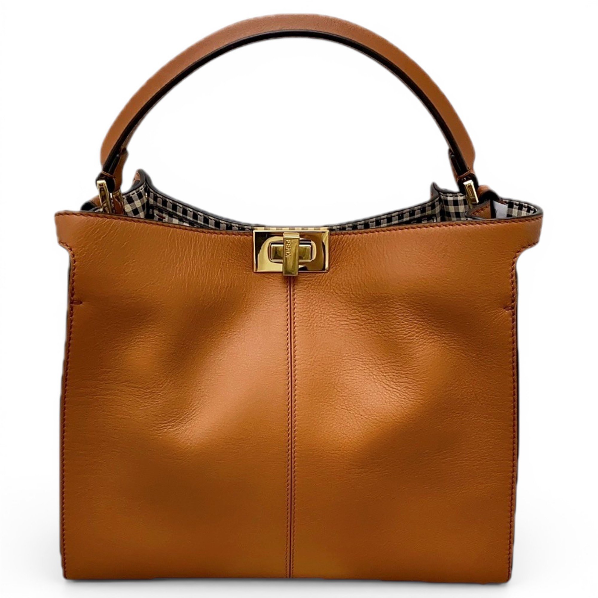 Peekaboo X-Lite leather handbag
