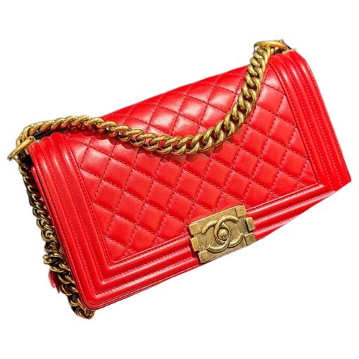 Boy leather handbag
