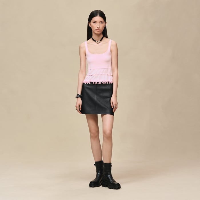 Rose Craie Jewel Tank Top