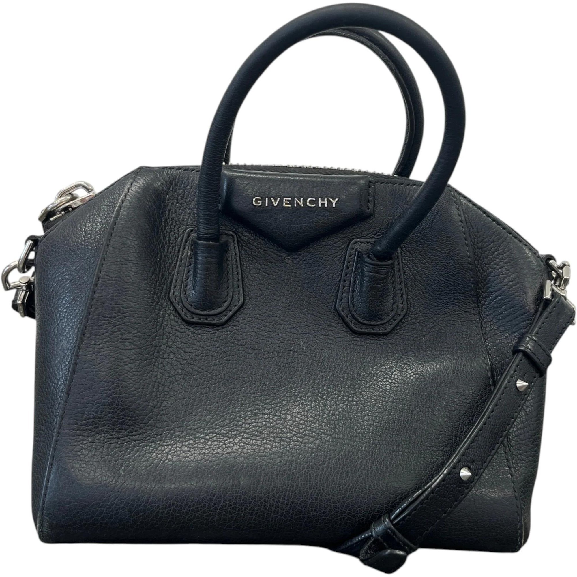 Leather handbag