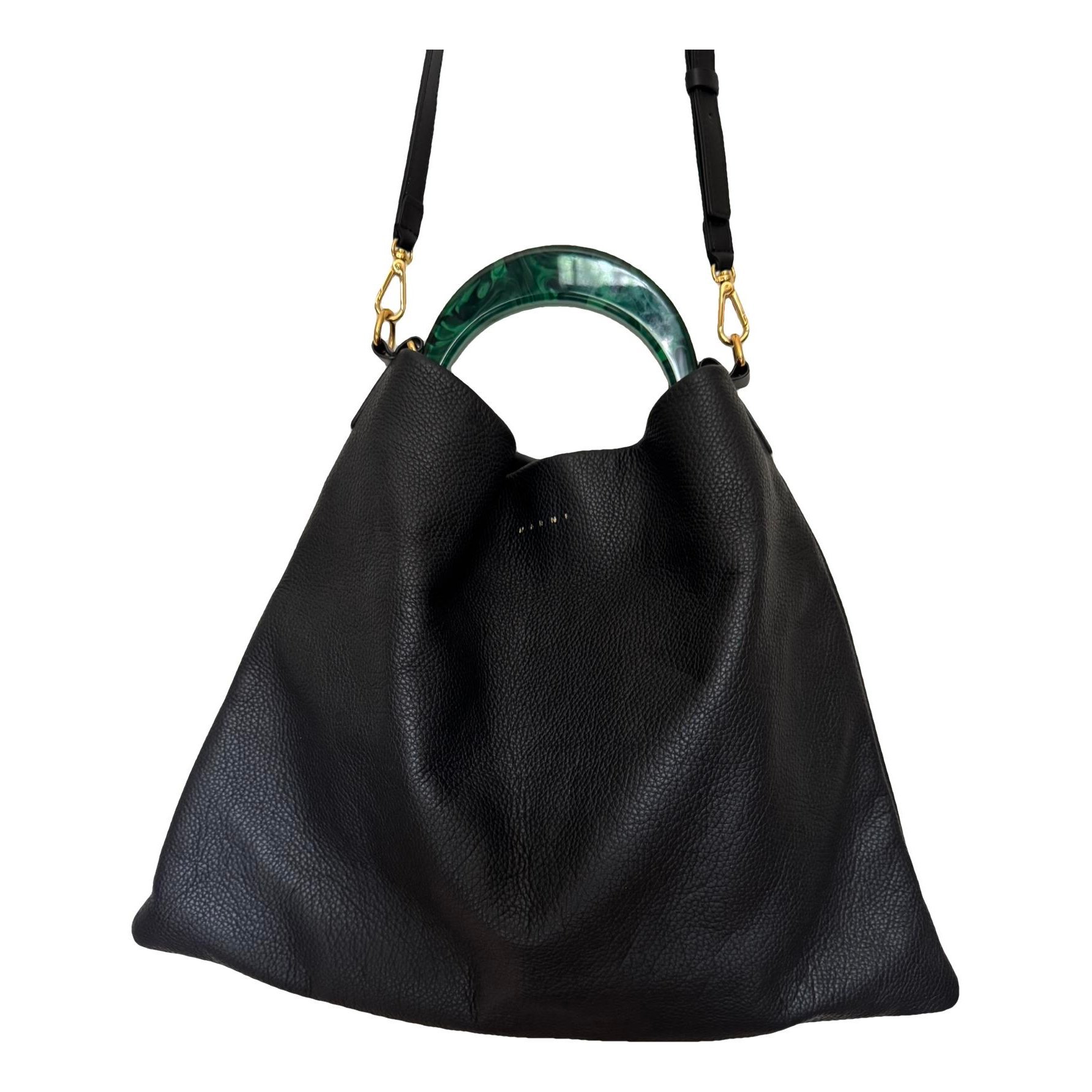 Leather handbag