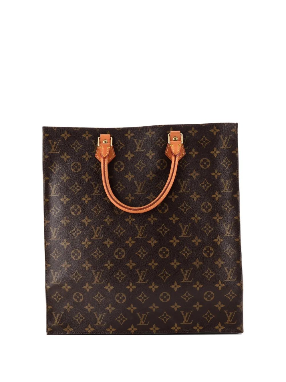 Vintage Sac Plat Bag Monogram Canvas tote bag