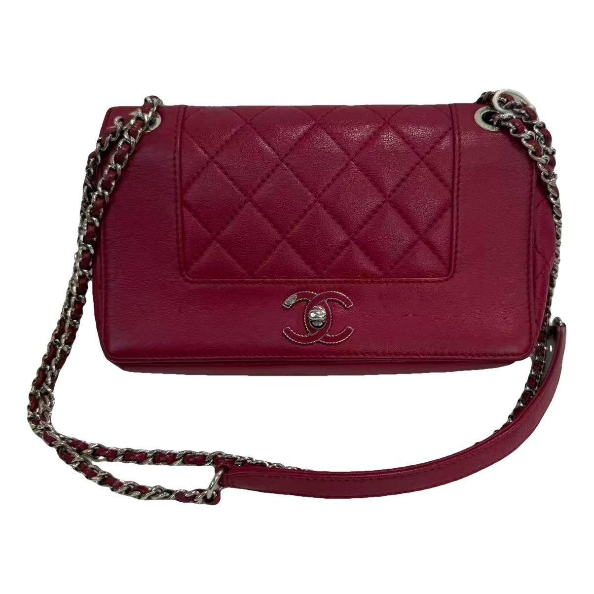 Leather crossbody bag