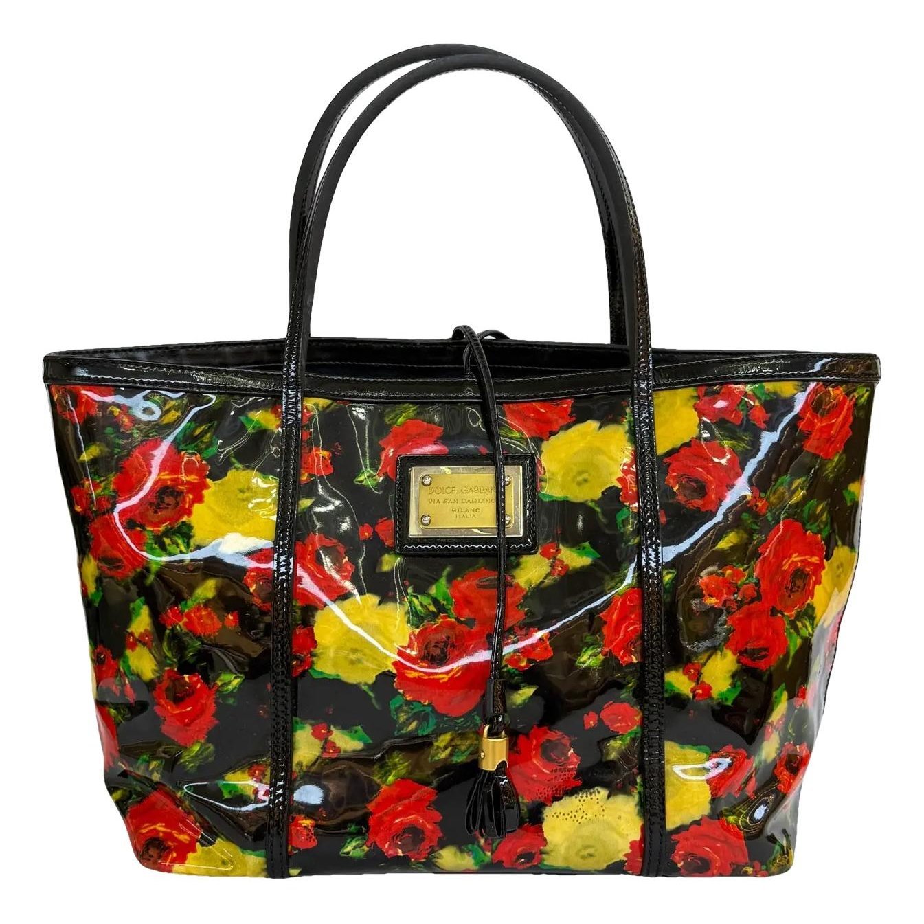 Dolce & Gabbana Beatrice patent leather handbag