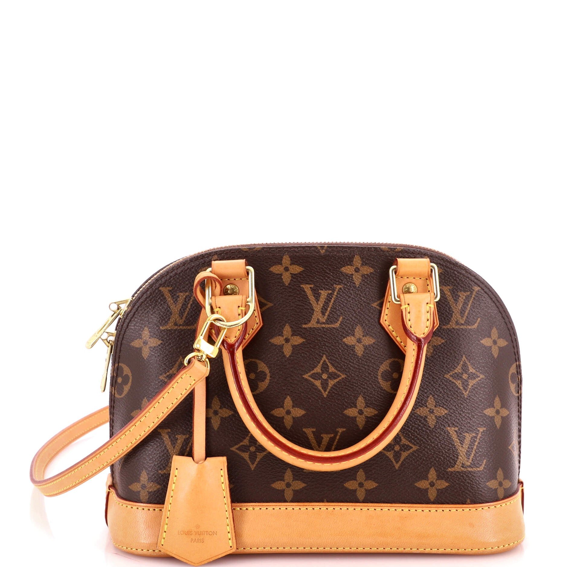 Alma Handbag Monogram Canvas BB