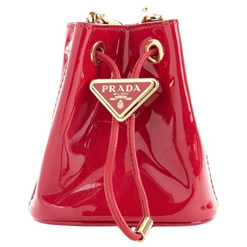 Patent leather clutch bag