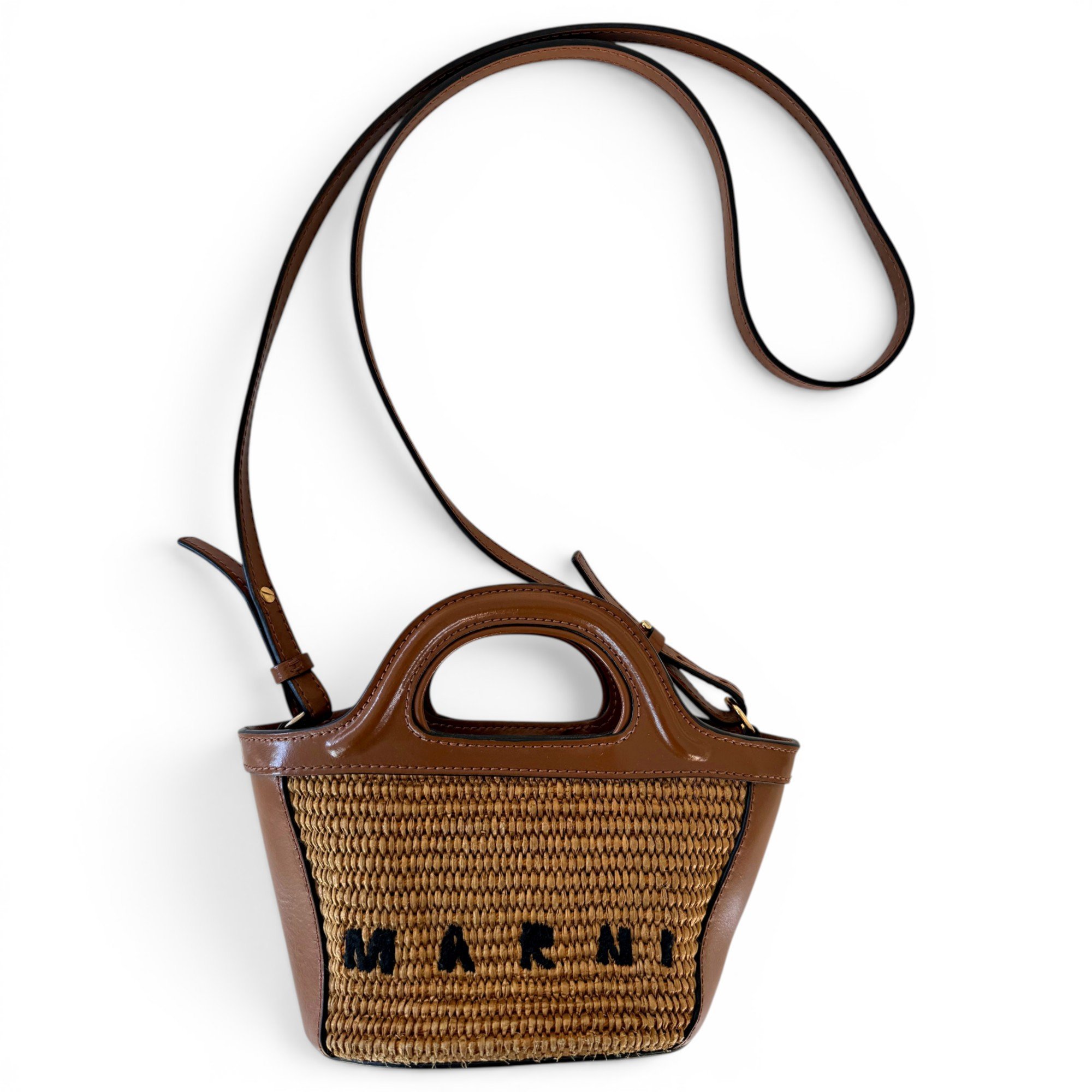 Tropicalia leather bag