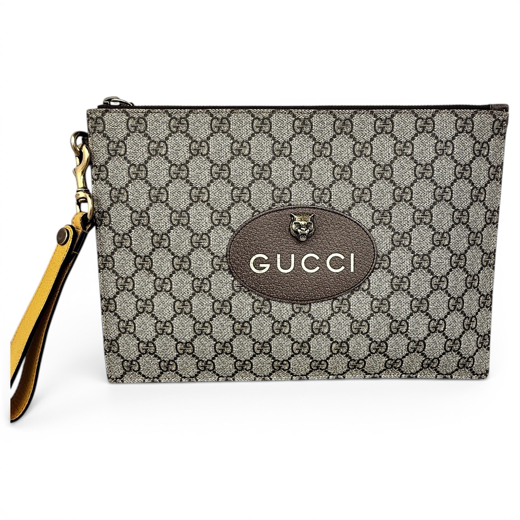 Neo Vintage cloth clutch bag