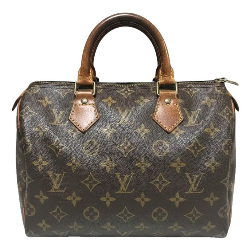 Speedy leather handbag