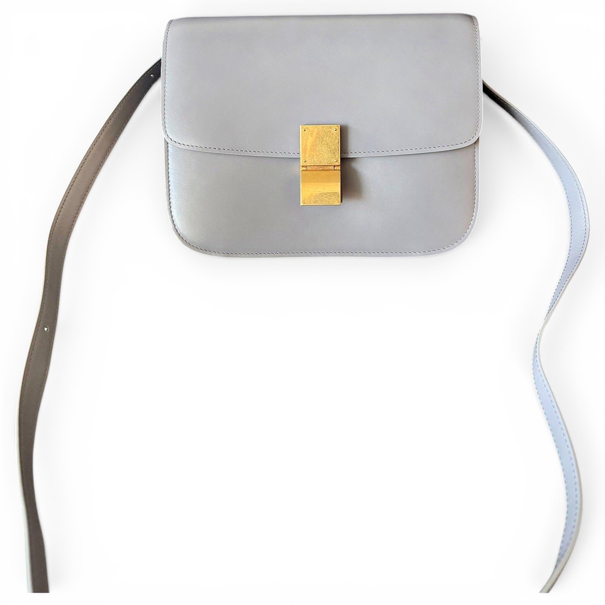 Classic leather handbag
