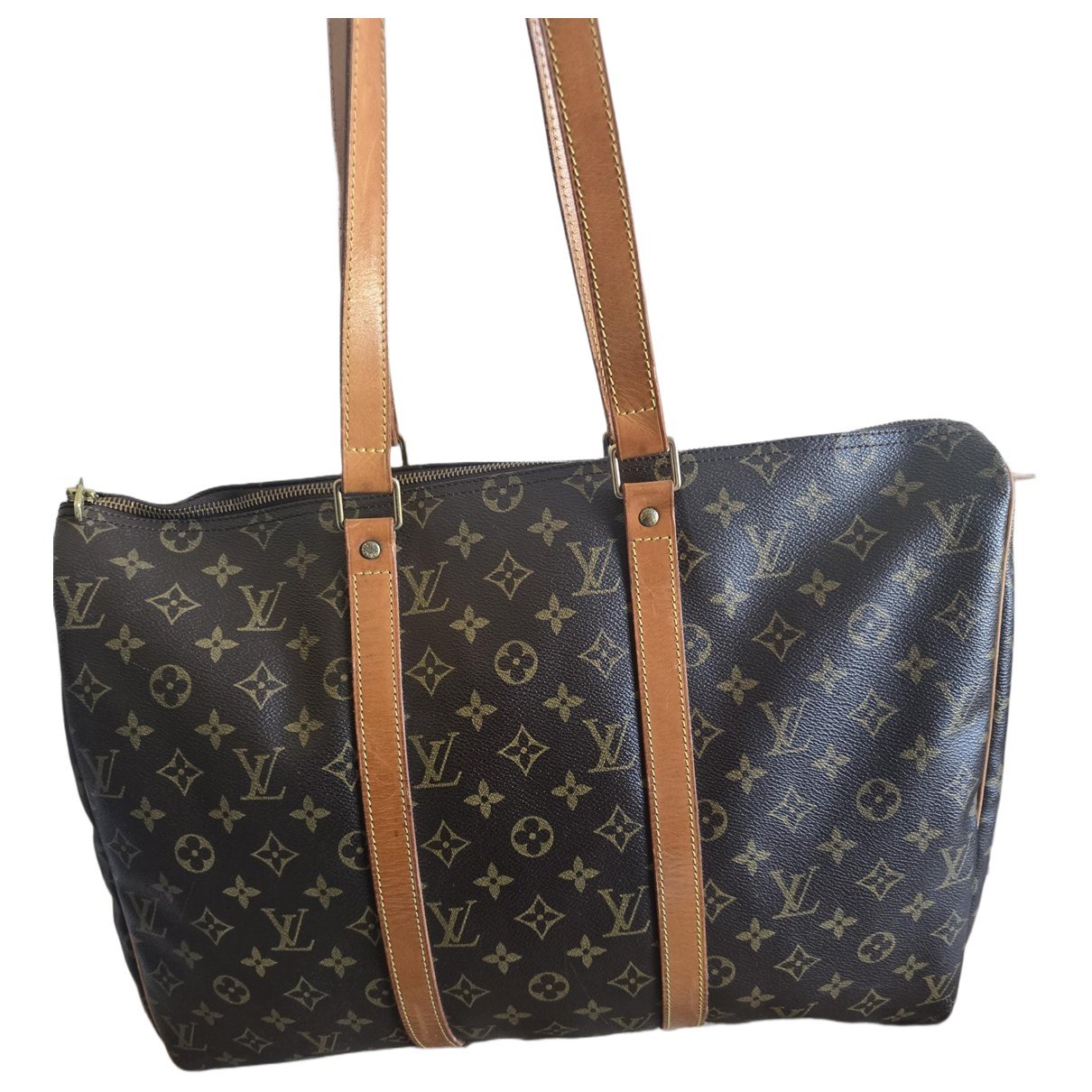 Leather tote
