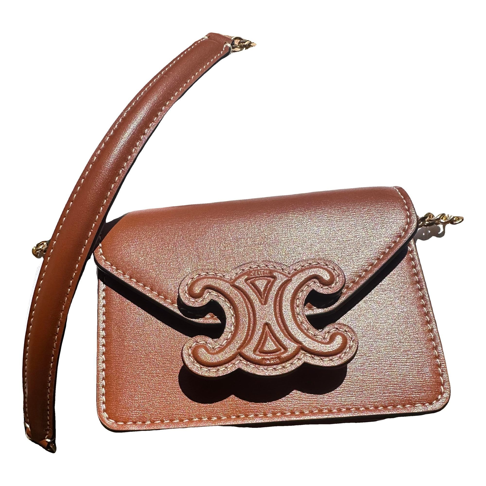 Leather handbag