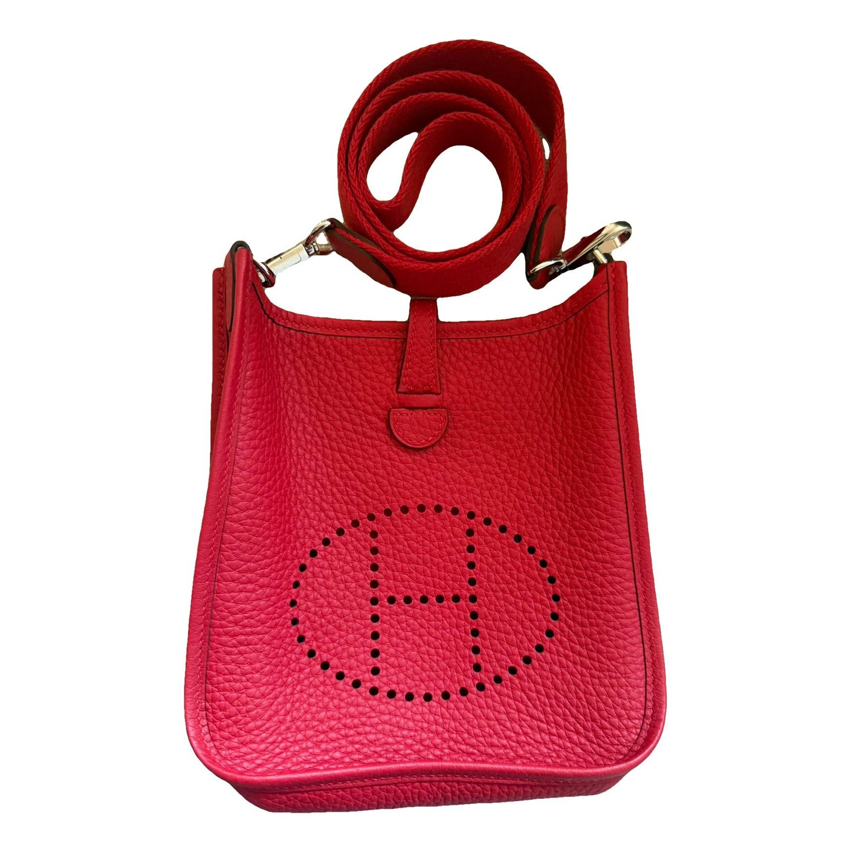 Mini Evelyne leather crossbody bag
