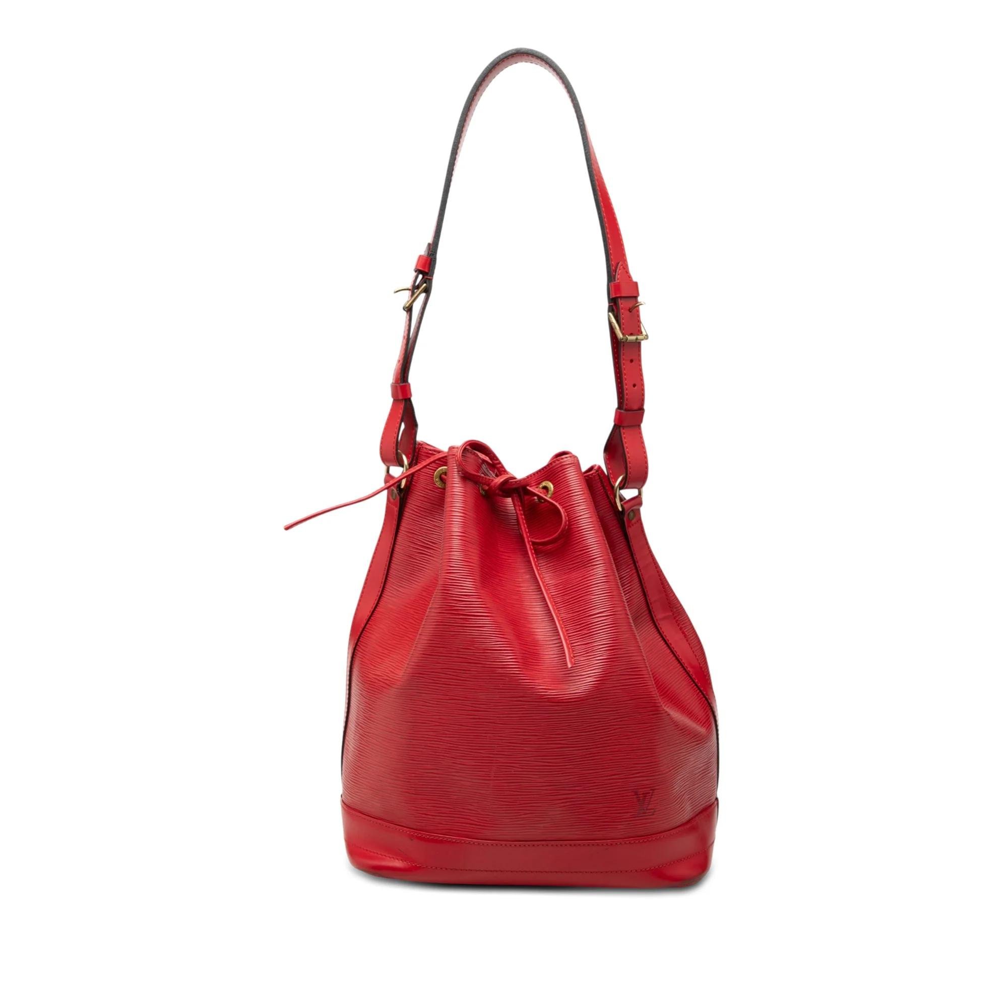 Bucket leather bag