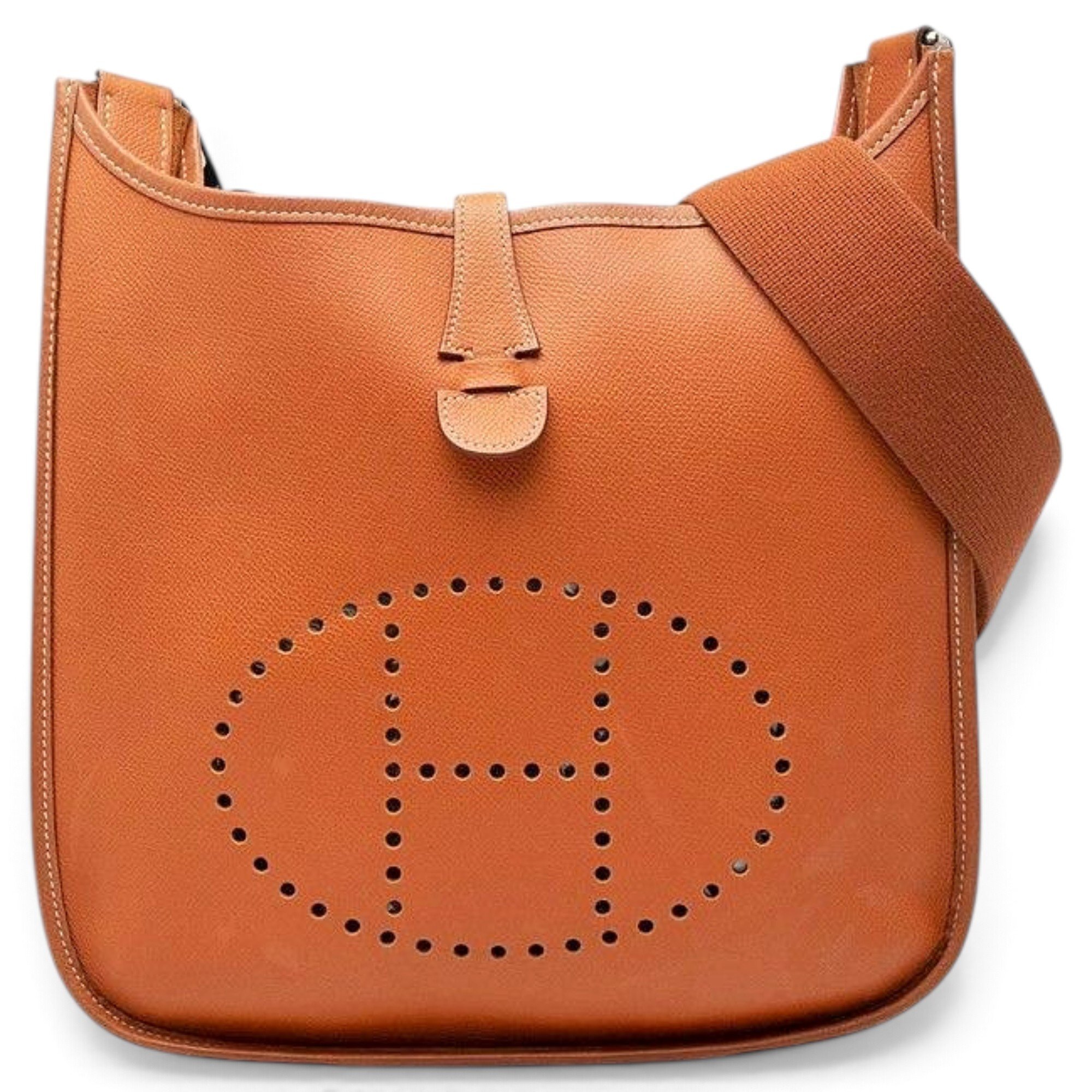 Evelyne leather handbag