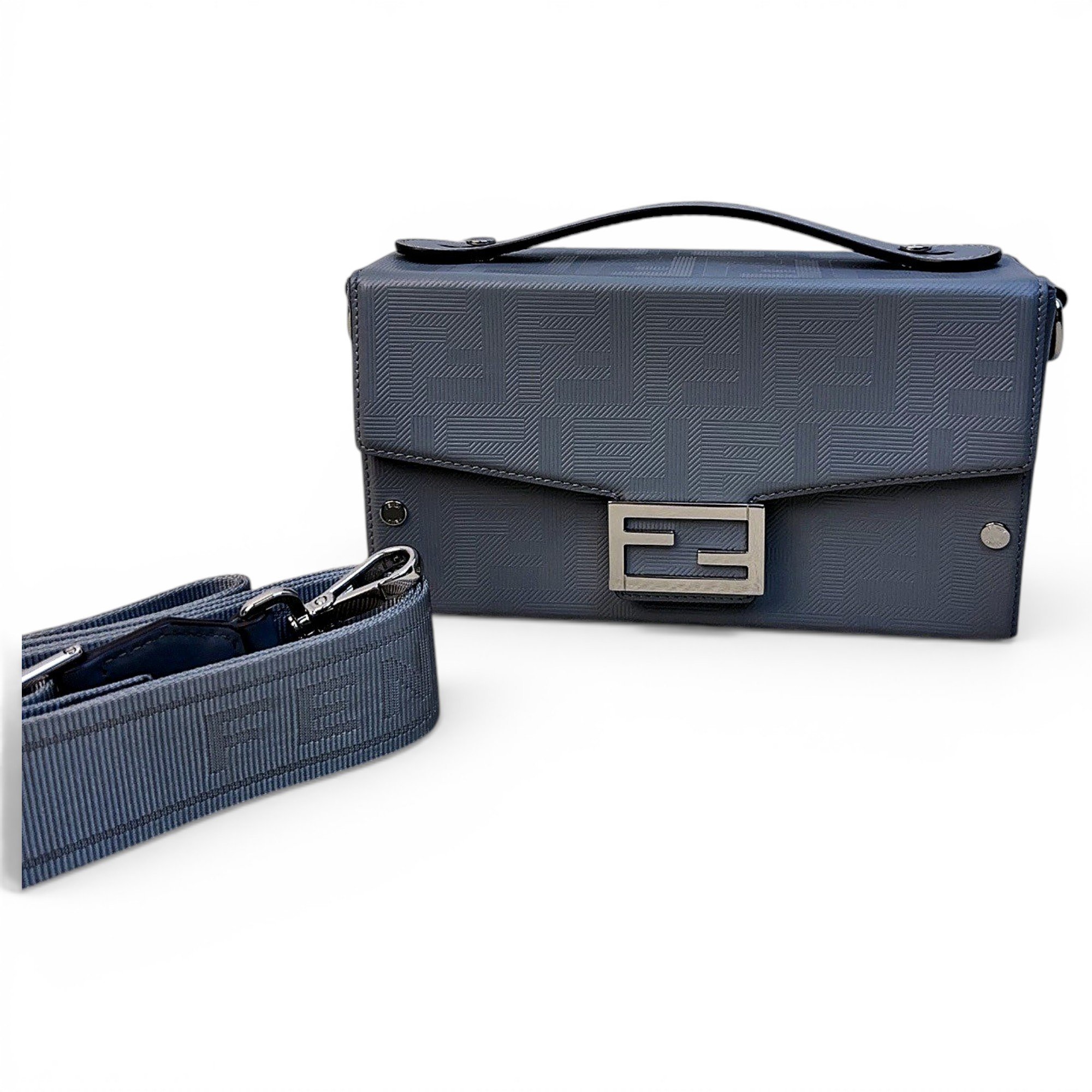 Baguette leather handbag
