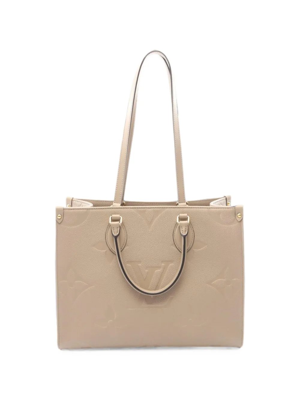 2021s MM OnTheGo monogram empreinte tote bag